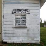 Old Straitsville Baptist Church Sign