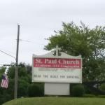 St. Paul Lutheran and United Church of Christ Sign 202