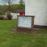 Maxville Methodist Church Sign 2020