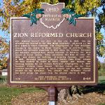 Zion Reformed Church Historical Marker